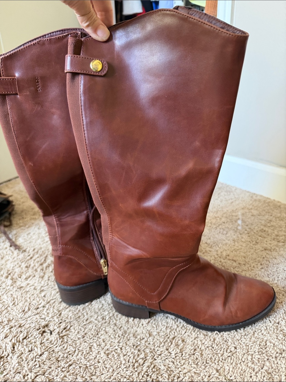 Target Women's Over-the-Knee Riding Boots - Chestnut